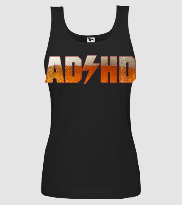 ADHD | ModerneImageArt | MIA minta fekete pólón